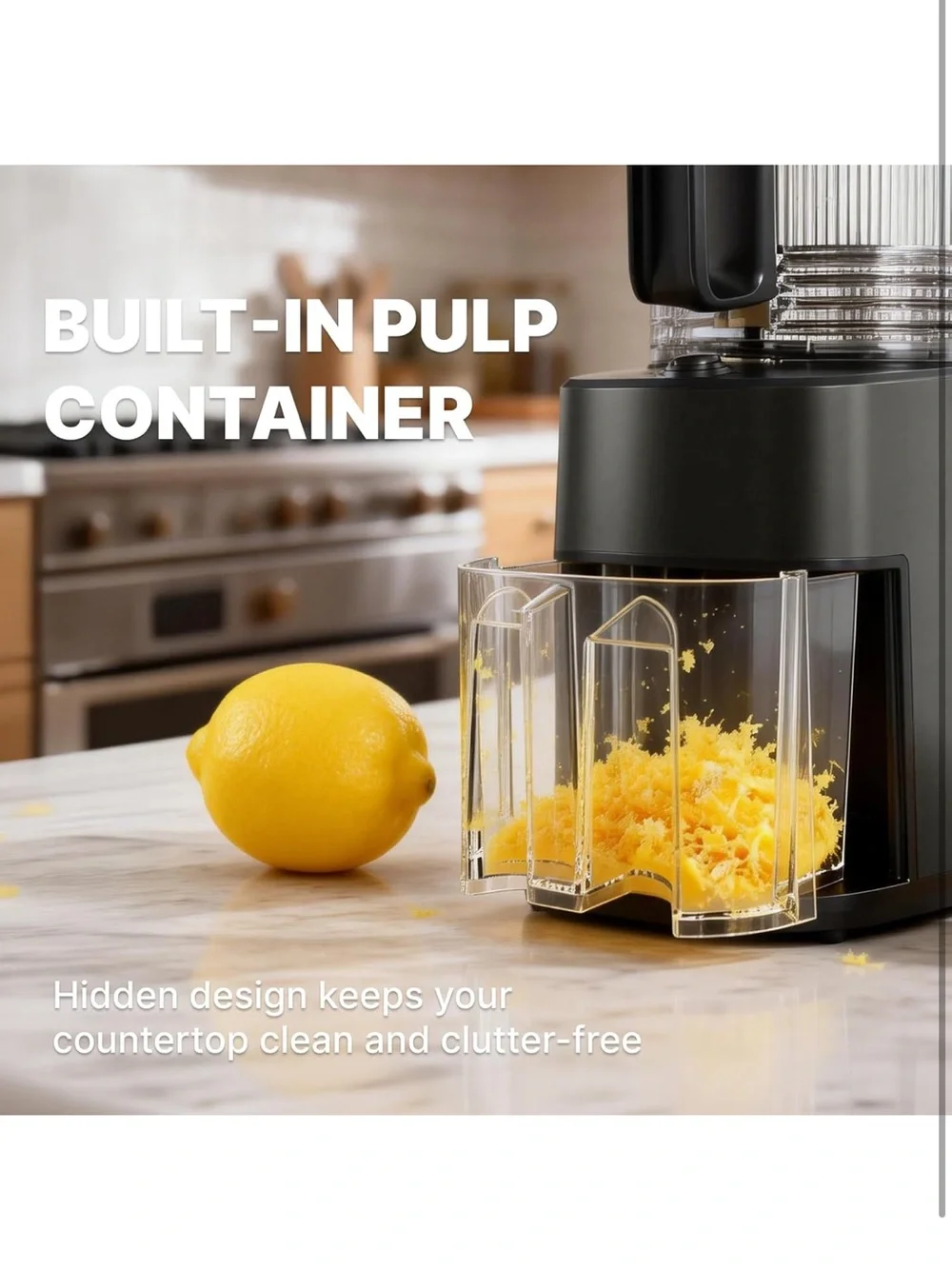 Cold press juicer 5.5 inch wide feed chute juicer extractor machine